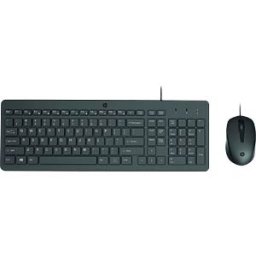 HEWLETT PACKARD HP 240J7AA - Keyboard/mouse combination, USB, black, German layout