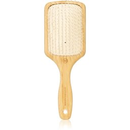 Olivia Garden Bamboo Touch Flat Brush for hair and scalp Nylon L 1 pc