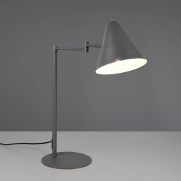 Trio Lighting Cosima table lamp, anthracite, height 50 cm, metal