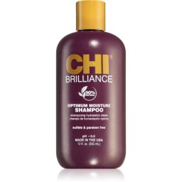 CHI Brilliance Optimum Moisture Shampoo Moisturizing Shampoo for shiny and soft hair 355 ml
