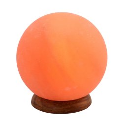 Wagner Life Salt lamp Planet, 2 kg, wooden base, amber