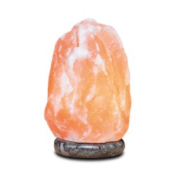 Wagner Life Salt lamp Rock 2 - 3 kg, marble base, amber