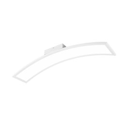 Reality Leuchten Sigma LED ceiling light, white, 3000 K, 2600 lm, metal