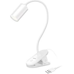 LOGILINK LED024 - Clamp light, USB, 200 lm, 4000 K, white