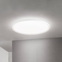 ORION LED ceiling lamp Kant, Ø 80 cm, white, CCT, metal/plastic