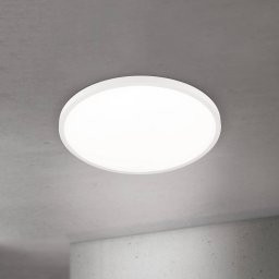 ORION LED ceiling lamp Disc, white Ø 60 cm, CCT, metal/plastic