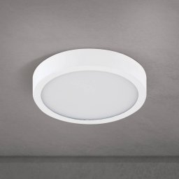 ORION LED ceiling lamp Disc, white Ø 14 cm, CCT, metal/plastic