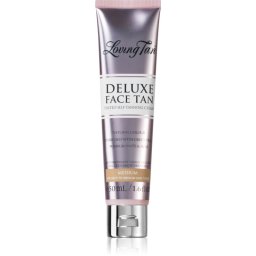Loving Tan Deluxe Face Tan Self-Tanning Face Lotion shade Medium 50 ml