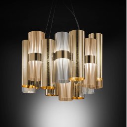 Slamp La Lollo M LED hanging light, gold