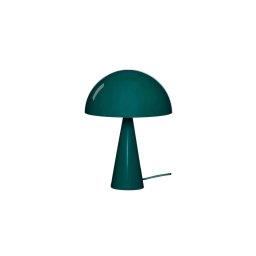 HÜBSCH Mush Mini table lamp, dark green, height 34 cm