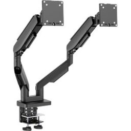 LC POWER LC-EQ-A34B-D - Monitor holder, 2 monitors, 17'' to 34'', max 20 kg per arm