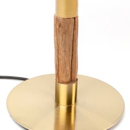 KARE Twig table lamp, green/gold, 74 cm high, E27