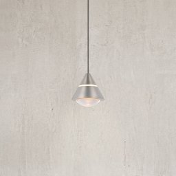 Trio Lighting Romeo LED hanging light, Ø 14 cm, nickel-coloured, metal, CCT