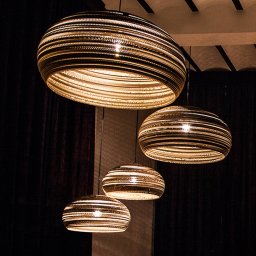 Think Paper Dandy 440 cardboard pendant light