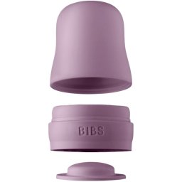 BIBS Baby Glass Bottle Cap screw cap for bottles Mauve 1 pc