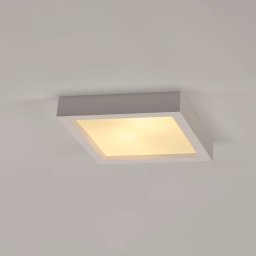 SLV Plastra 104 ceiling lamp, white, plaster, width 25 cm