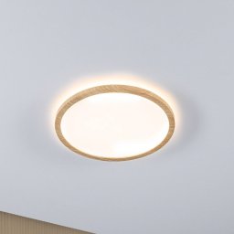 Atria Shine LED Ceiling Lamp Ø29,3 IP44 Wood - Paulmann