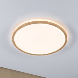Atria Shine LED Ceiling Lamp Ø42 IP44 3000K Wood - Paulmann