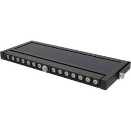 LUXULA LX-LXSO700101 - Solar wall light, PIR sensor, 10 W, 1000 lm, 6500 K, IP54, swive