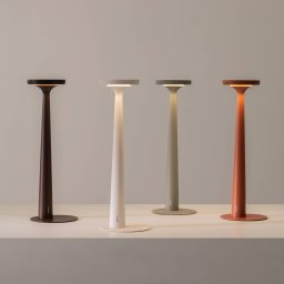 Karman LED table lamp Papiria, matt green, CCT