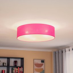 Euluna Roller blanket, fabric shade pink, Ø 50 cm