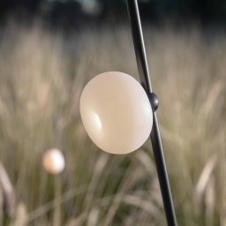 Karman Pois spike floor lamp IP65, 3,000 K, 118 cm