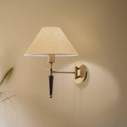 Avonni Wall light HAP-9009-1E with textile shade