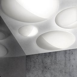 Axo Light Axolight Nelly fabric ceiling light white 100 cm