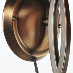 Steinhauer Anthea wall light, bronze, cream, metal, glass, E27