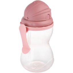 Canpol babies Sport Cup Sports Bottle with straw Pink 12m+ 370 ml