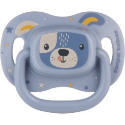 Canpol babies Cute Animals Soother 6-18m dummy Blue 1 pc