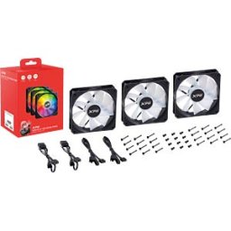 ADATA XPG 47093 - XPG VENTO R 120, 120 mm, ARGB, PWM, black, pack of 3
