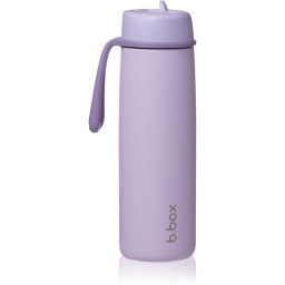 B.Box Stainless Steel Thermos Bottle thermo bottle with straw Lilac Love 690 ml