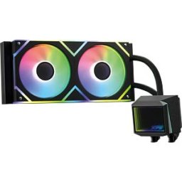 ADATA XPG 52411 - XPG LEVANTE II 240, 2x120 mm, ARGB, black