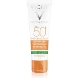 Vichy Capital Soleil Mattifying 3-in-1 Protective Matt Cream for Face SPF 50+ 50 ml