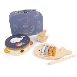 FILIBABBA Play Set My First Wooden Toy Instruments musical toy for children 3 pc