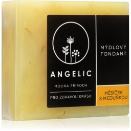 Angelic Soap fondant Calendula & Lemon balm Extra Gentle Natural Soap 105 g