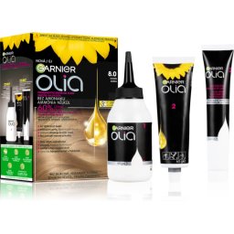 Garnier Olia Big Kit Permanent Hair Dye shade 8.0 Blond 1 pc