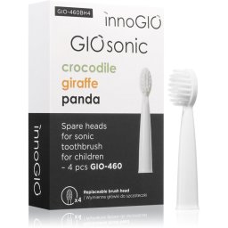 innoGIO GIOSonic Spare Heads Replacement Heads For Toothbrush GIOSonic 4 pc