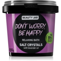 Beauty Jar Don't Worry, Be Happy Relaxing Bath Salt with lavender fragrance 1.2 kg