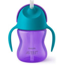 Philips Avent Bendy Straw SCF796/02 9m+ Cup with bendy straw Purple 200 ml