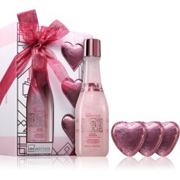 IDC Institute Scented Bath Rose Bubble Bath Set Gift Set W