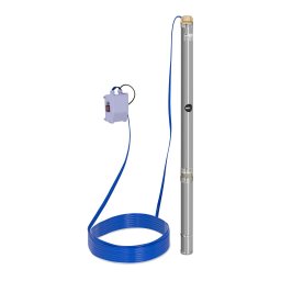 Submersible Pump -70 mm / 2,75'' - 3800 l/h - 750 W - 20 m cable - 85 m lift - stainless steel