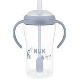 NUK Perfect Match Penguin bottle with straw 8m+ 260 ml