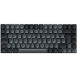 SATECHI ST-KSM1DK-DE - Wireless keyboard, Bluetooth/wireless, black, German layout