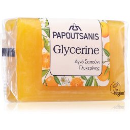 PAPOUTSANIS Glycerine Yellow Bar Soap for the body 125 ml