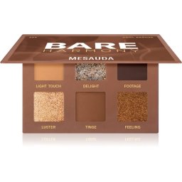 Mesauda Bare Harmony Eyeshadow Palette shade 203 Cool Bronze 6x1 g