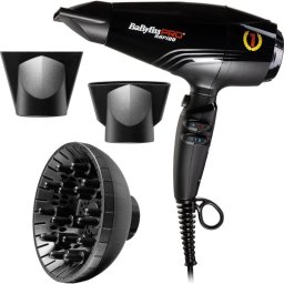 BaByliss PRO Rapido BAB7000IE Hair Dryer Light Black 1 pc