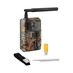 Game Camera - 8 MP - Full HD - 44 IR LEDs - 20 m - 0.3 s - LTE with GSM booster