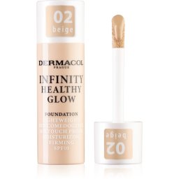 Dermacol Infinity Healthy Glow Liquid Foundation SPF 10 shade 02 Beige 20 g